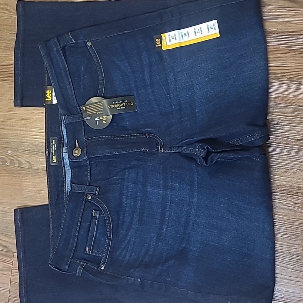Lee Women's Indigo Straight Leg Jeans
